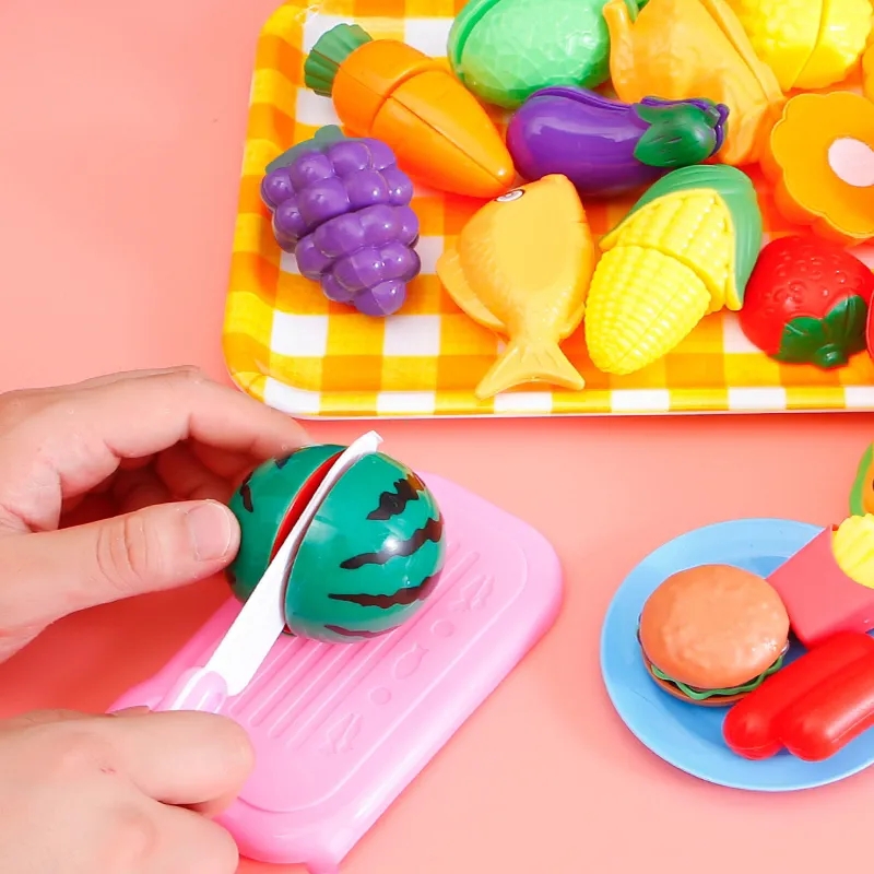 子供用プレイハウスおもちゃ、フルーツカットおもちゃ、キッチン - Baby Food Vegetables のレビューと価格