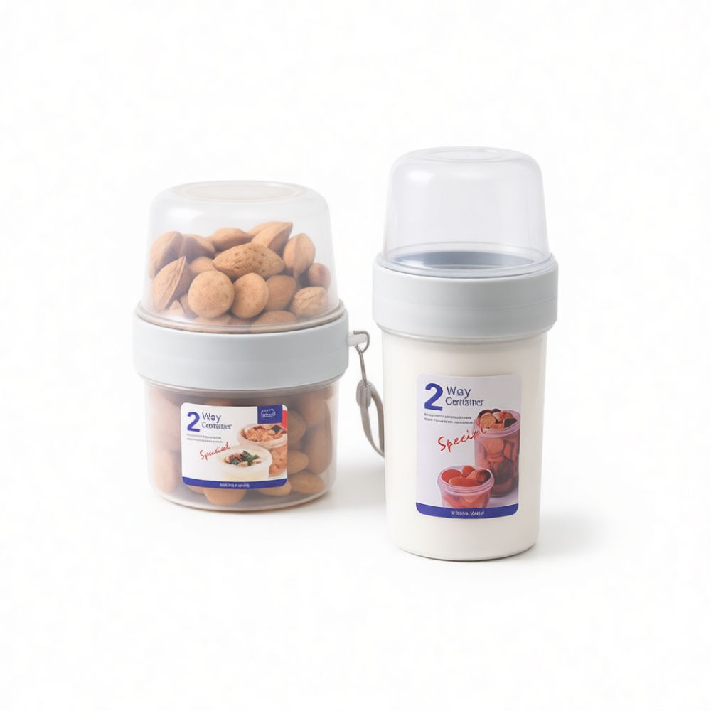 持ち運び可能な二重構造の密閉容器。ヨーグルト、サラダ、フルー - Baby Food Jars With Lids のレビューと価格