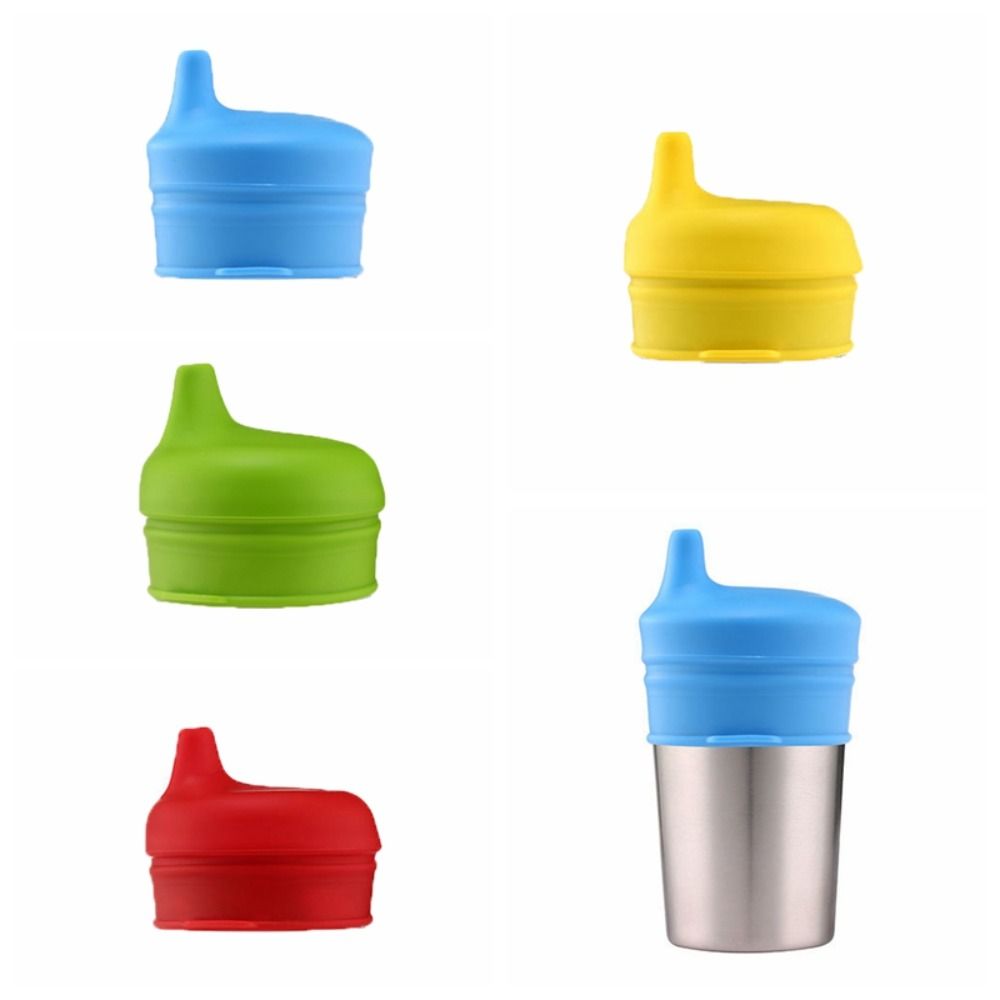 赤ちゃん用シリコンシッピーカップの蓋、カラフルで伸縮性のある - Baby Food Jars With Lids のレビューと価格