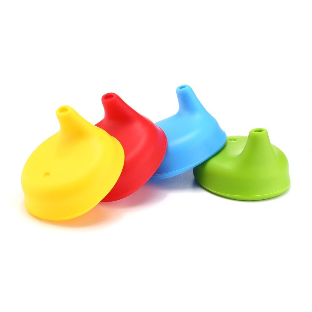 赤ちゃん用シリコンシッピーカップの蓋、カラフルで伸縮性のある - Baby Food Jars With Lids のレビューと価格