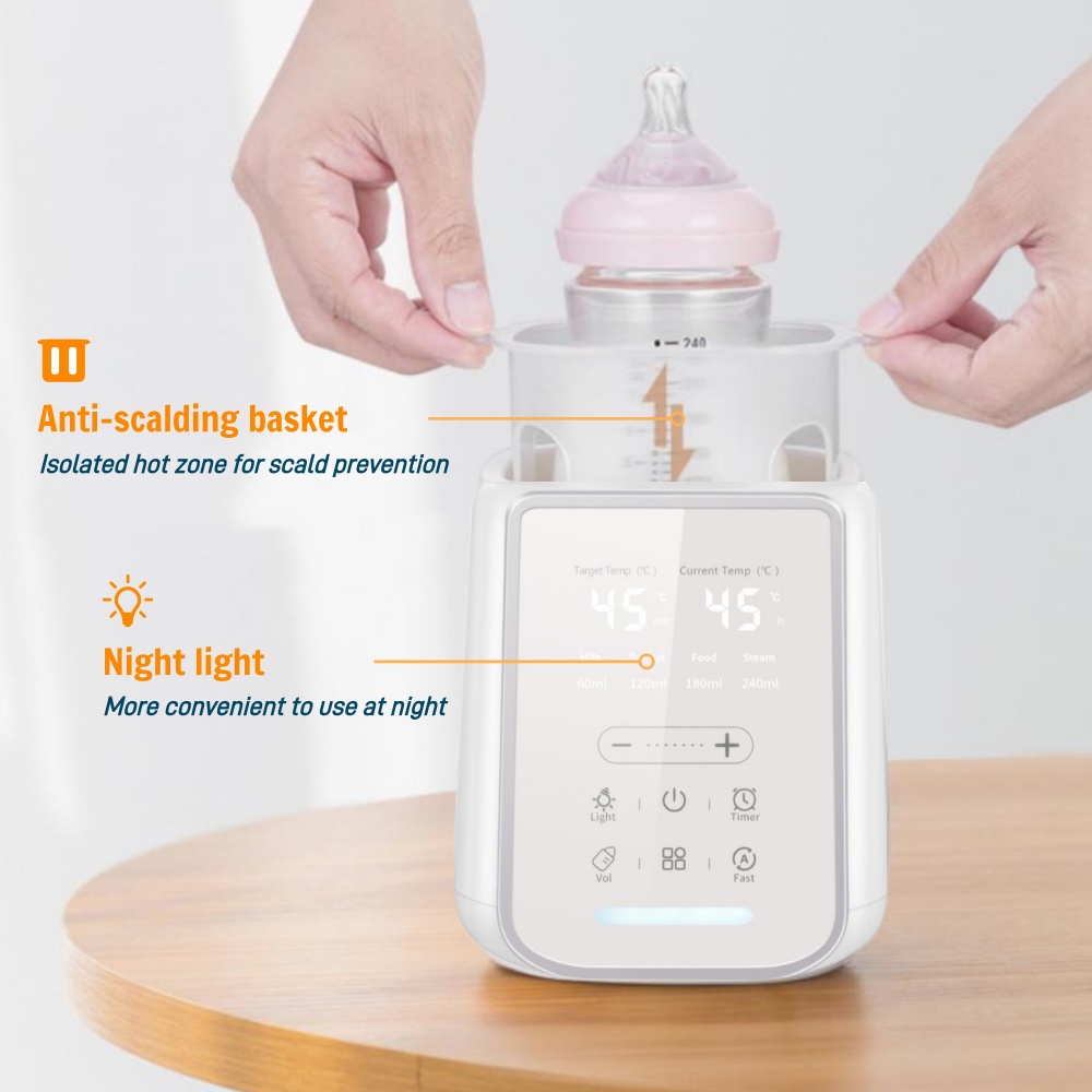 8in1 哺乳瓶母乳ウォーマー滅菌器多機能母乳&食品ヒーター - Baby Food Warmer のレビューと価格