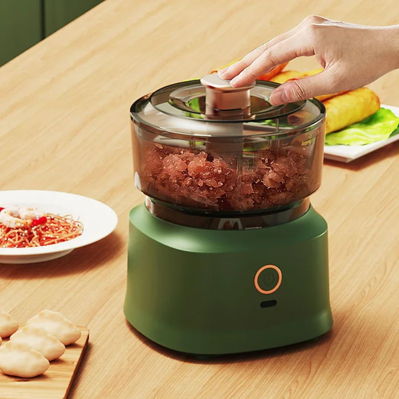 ミニミートグラインダー電動ガーリックマッシャー多機能キッチン - Baby Food Vegetables のレビューと価格