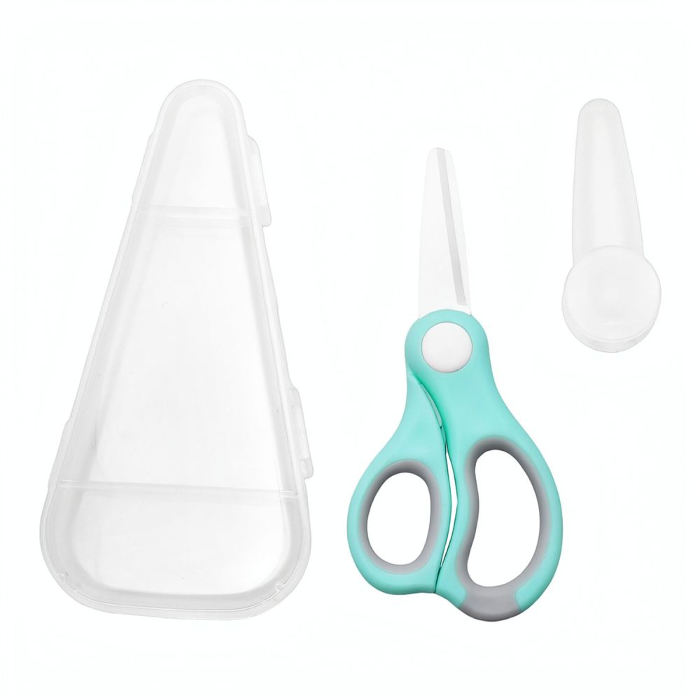 赤ちゃんや幼児向けの安全なセラミック製食品用ハサミ。持ち運び - Baby Food Scissors のレビューと価格