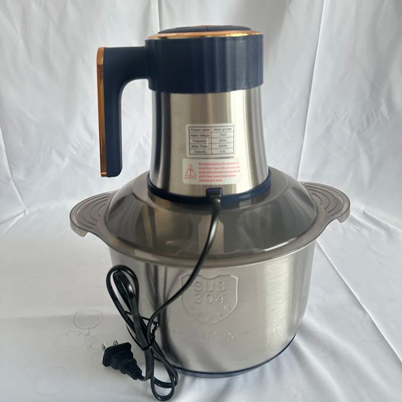 5L 電気ミートグラインダー 304 ステンレス鋼フードクラ - Baby Food Vegetables のレビューと価格