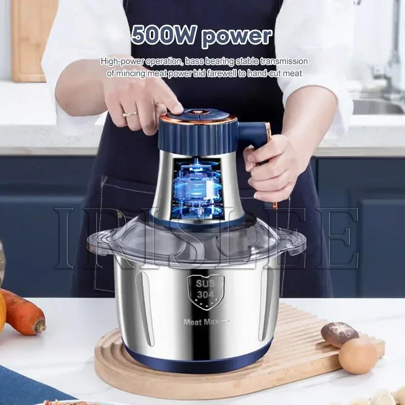 5L 電気ミートグラインダー 304 ステンレス鋼フードクラ - Baby Food Vegetables のレビューと価格