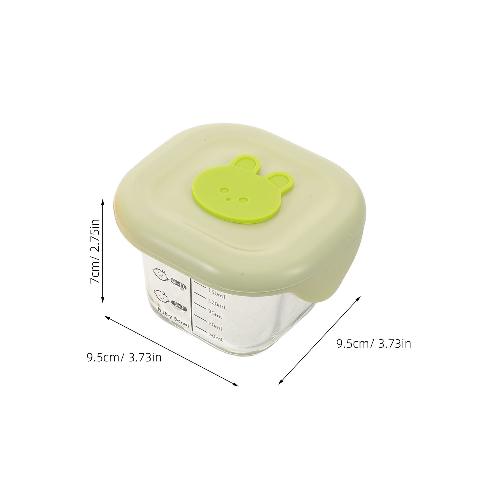 2個入り、赤ちゃん用食品保存容器、漏れ防止、再利用可能なプラ - Baby Food Jars With Lids のレビューと価格