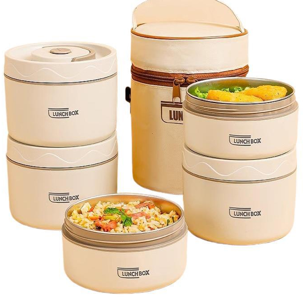 3個セット 保温ランチボックス 304ステンレス鋼 食品グレ - Baby Food Warmer のレビューと価格